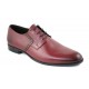 OFERTA MARIMEA 41   -  Pantofi barbati eleganti din piele naturala, visiniu - Model ROSETYVIS