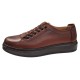Pantofi sport-casual barbati maro din piele naturala DeSuceava RSY01M