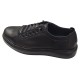 Pantofi sport-casual barbati din piele naturala culoare neagra DeSuceava RSY01N