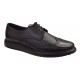 Pantofi Brogue Derby Casual-Eleganti barbati din piele naturala culoare neagra DeSuceava RSY02N