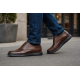 Pantofi barbati derby casual-office din piele naturala, Maro Cognac - DeSuceava RSY03M