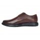 Pantofi barbati derby casual-office din piele naturala, Maro Cognac - DeSuceava RSY03M