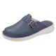 Saboti medicali dama din piele naturala bleu Med-Line RSY04BLEU