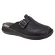 Saboti medicali dama din piele naturala de culoare neagra Med-Line RSY04N