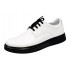 Pantofi barbati casual din piele naturala Kairo Alb Box