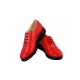 Pantofi dama din piele naturala, cu platforme, Rosu RUT2R