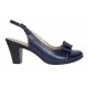 Pantofi dama din piele naturala decupati Mara Bleumarin Pantofi dama din piele naturala decupati Mara Bleumarin