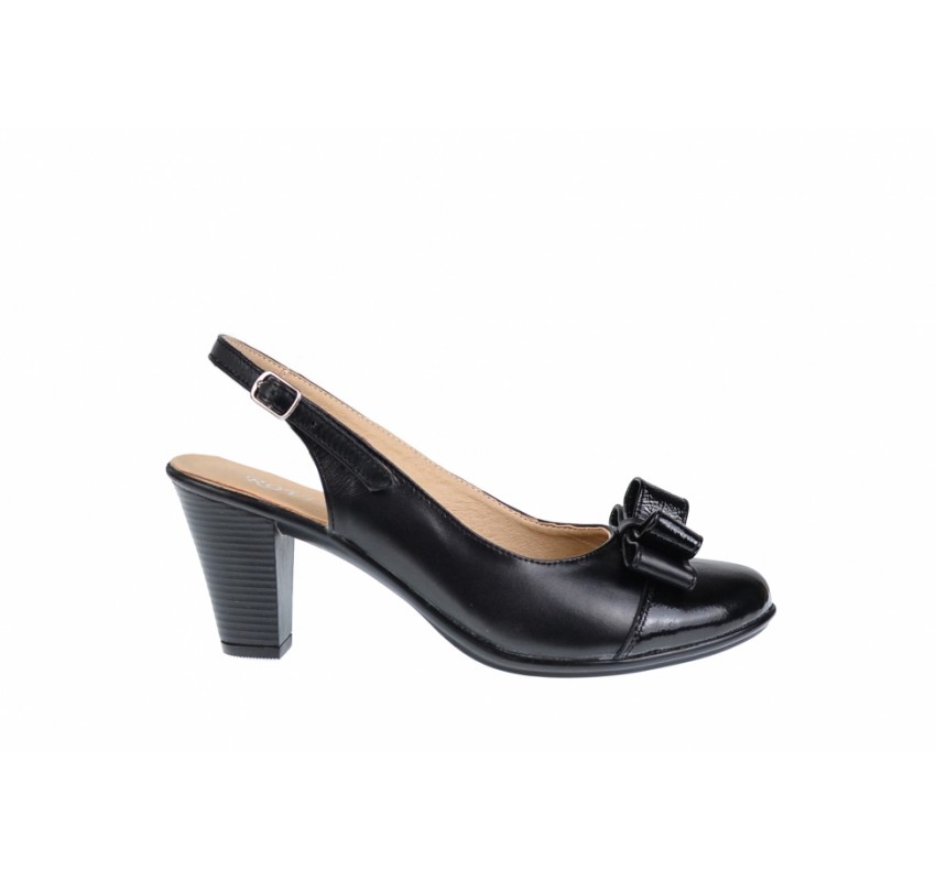 Pantofi dama eleganti din piele naturala - Made in Romania S100NLAC