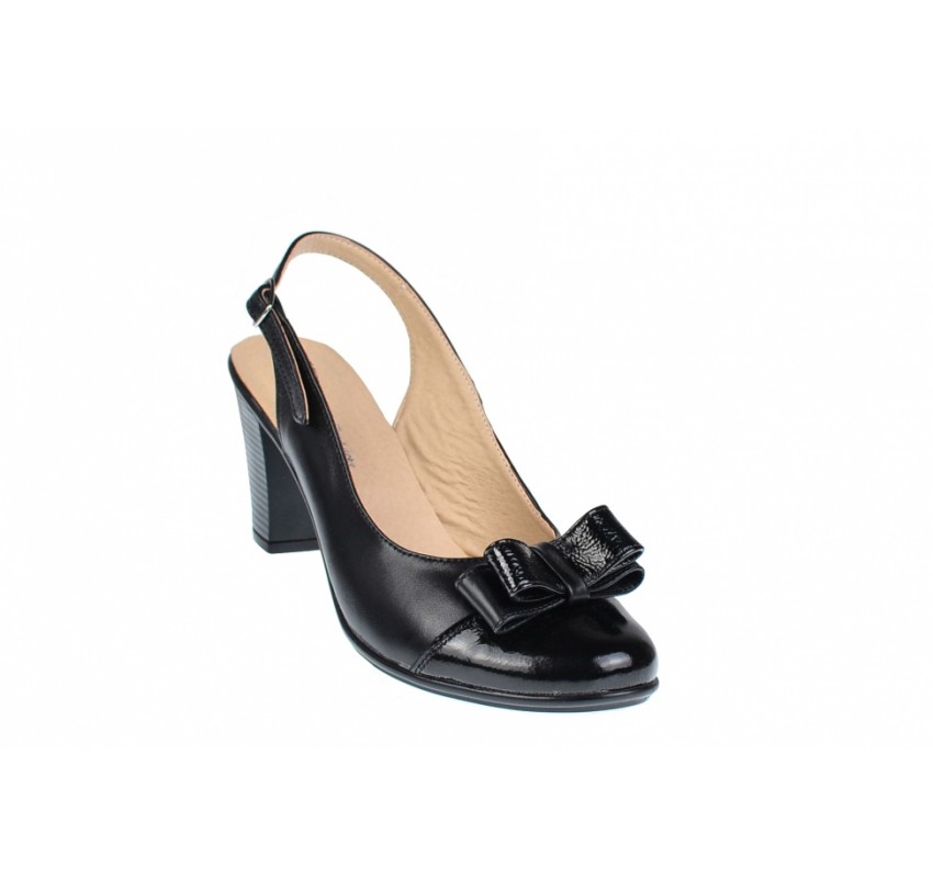 Pantofi dama eleganti din piele naturala - Made in Romania S100NLAC