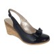 Marimea 38 Pantofi dama decupati piele naturala de culoare neagra – Eleganta si confort