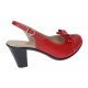 Pantofi eleganti dama decupati din piele naturala - Model Mara Rosu Box Pantofi eleganti dama decupati din piele naturala - Model Mara Rosu Box