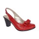 Pantofi eleganti dama decupati din piele naturala - Model Mara Rosu Box Pantofi eleganti dama decupati din piele naturala - Model Mara Rosu Box