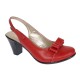 Pantofi eleganti dama decupati din piele naturala - Model Mara Rosu Box Pantofi eleganti dama decupati din piele naturala - Model Mara Rosu Box