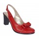 Pantofi eleganti dama decupati din piele naturala - Model Mara Rosu Box Pantofi eleganti dama decupati din piele naturala - Model Mara Rosu Box