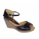 Sandale dama din piele naturala cu platforme de 7cm S105N2 Sandale dama din piele naturala cu platforme de 7cm S105N2
