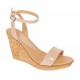 Sandale dama piele naturala cu platforme de 10 cm – Nude Lac S107NDL Sandale dama piele naturala cu platforme de 10 cm – Nude Lac S107NDL