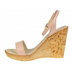 Sandale dama piele naturala cu platforme de 10 cm – Nude Lac S107NDL
