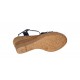 Sandale dama bleumarin din piele naturala, bleumarin inchis - S134BLM