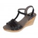 Sandale dama din piele naturala Negru S134NBOX
