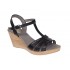 Sandale dama din piele naturala Negru S134NBOX