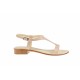 Sandale dama din piele naturala Nud BOX, S16BEJBOX