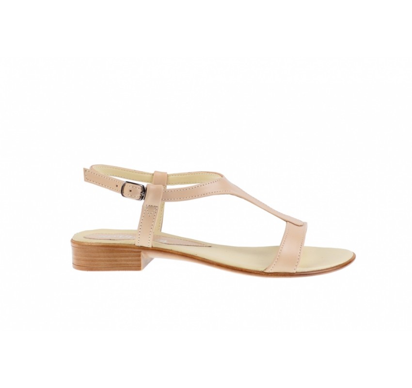 Sandale dama din piele naturala Nud BOX, S16BEJBOX