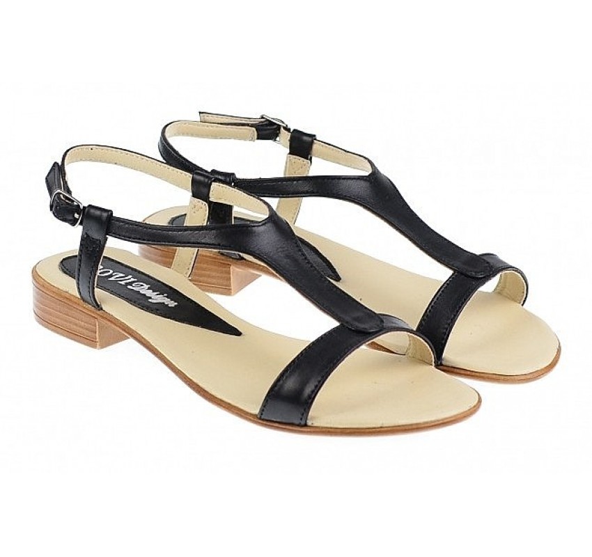 Sandale dama din piele naturala box CORA - S16NBOX