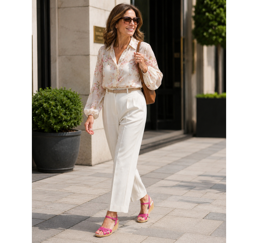 Sandale damă fucsia din piele naturală, cu baretă reglabilă – feminine, comode și ușor de remarcat S27ROZ