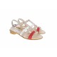 Sandale dama, din piele naturala box, rosu, bej, alb, S2RBA Sandale dama, din piele naturala box, rosu, bej, alb, S2RBA