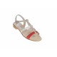 Sandale dama, din piele naturala box, rosu, bej, alb, S2RBA Sandale dama, din piele naturala box, rosu, bej, alb, S2RBA