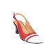 Pantofi dama eleganti din piele naturala - Model decupat cu toc 5cm S301AR