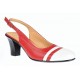 Pantofi dama eleganti din piele naturala - Model decupat cu toc 5cm S301AR