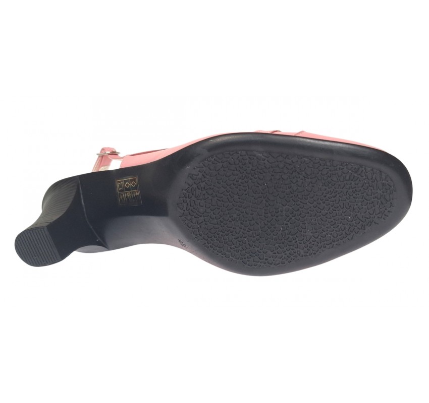 Pantofi dama decupati eleganti din piele naturala Roz - S301ROZ Pantofi dama decupati eleganti din piele naturala Roz - S301ROZ