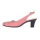 Pantofi dama decupati eleganti din piele naturala Roz - S301ROZ Pantofi dama decupati eleganti din piele naturala Roz - S301ROZ