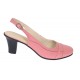 Pantofi dama decupati eleganti din piele naturala Roz - S301ROZ Pantofi dama decupati eleganti din piele naturala Roz - S301ROZ
