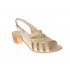 Sandale dama din piele naturala box, Bej, S32BEJ