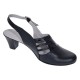 Sandale dama elegante din piele naturala – model negru, confort premium S33CRN