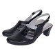 Sandale dama elegante din piele naturala – model negru, confort premium S33CRN