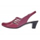 Sandale dama elegante din piele naturala – model Ciclam, confort premium S33VIS
