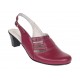 Sandale dama elegante din piele naturala – model Ciclam, confort premium S33VIS