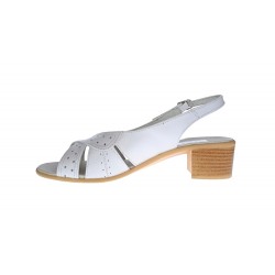 Sandale dama din piele naturala box, S34ALB