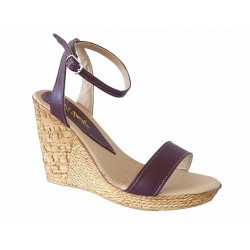 Sandale dama din piele naturala cu platforme de 10 cm - Model S415M