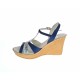 Sandale dama, din piele naturala, Toc 8 cm, Albastru, Color 2, S47BL2 Sandale dama, din piele naturala, Toc 8 cm, Albastru, Color 2, S47BL2
