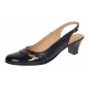 Pantofi dama decupati din piele naturala toc de 5 cm S511NL Pantofi dama decupati din piele naturala toc de 5 cm S511NL