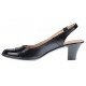 Pantofi dama decupati din piele naturala toc de 5 cm S511NL Pantofi dama decupati din piele naturala toc de 5 cm S511NL