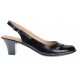 Pantofi dama decupati din piele naturala toc de 5 cm S511NL Pantofi dama decupati din piele naturala toc de 5 cm S511NL
