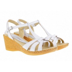 Sandale dama din piele naturala cu platforme - S51TP2