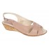 Marimea 39 Sandale dama casual din piele naturala Nude S52NUDE