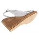 Sandale dama de vara cu platforme de 7 cm, din piele naturala, alba, S64ALBBOX Sandale dama de vara cu platforme de 7 cm, din piele naturala, alba, S64ALBBOX
