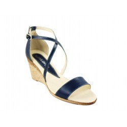 Sandale dama din piele naturala bej - Made in Romania S7BLU